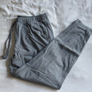 Men's Eddie Bauer Gray Jogger Sweat Pants, size Large